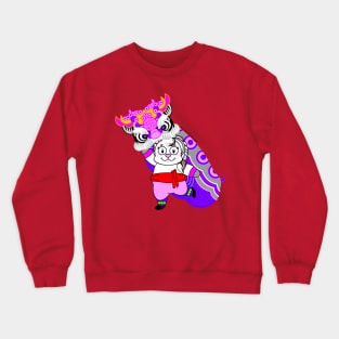 CNY: YEAR OF THE TIGER - LADY TIGER DANCER Crewneck Sweatshirt